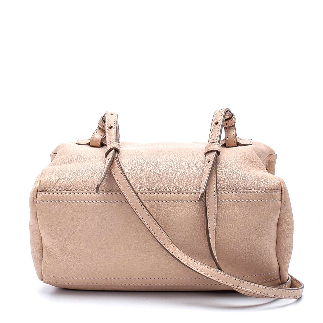 Givenchy - Nude Goatskin Leather Medium Pandora Bag